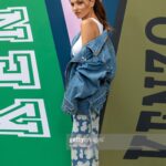 Thylane Blondeau Instagram - 💙 thank you Kenzo 💙 @kenzo @nigo