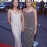 Tia Mowry Instagram - Take two on a trip down memory lane of me and @tameramowrytwo iconic 90’s red carpet looks 💅🏽Fashion is so cyclical, like the leather trench coats, the long skirts, the capris! I feel like I see outfits that are similar all the time on ig nowadays 😂 But I gotta know, which outfits are your favorite 👀