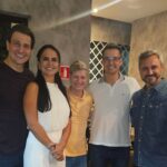 Tiago Pavinatto Instagram - Jantar de peso. @pavinatto @marcelvanhattem @deltandallagnol @fabiooliveirapr
