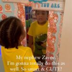 Tichina Arnold Instagram - I’m gonna follow my Nephews lead and try this out. #DailyAffirmations a must. Go Zayne!!