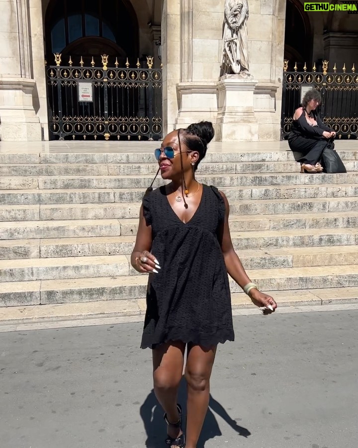 Tichina Arnold Instagram - Grand Rising folks!! Oh, Just another day in #Paris - Happy HUMP day! Walk it out. #FollowMe