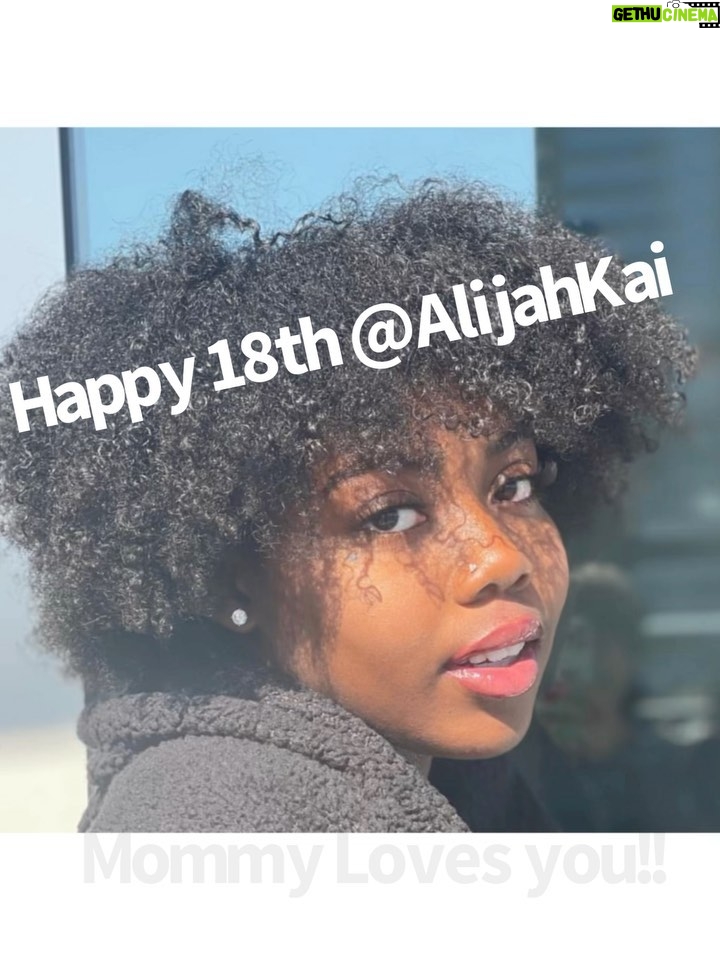 Tichina Arnold Instagram - Happy 18th @alijahkai! Continue to Bless the world with your infectious Loving Spirit & Gifts. Love you baby!!