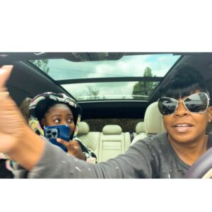 Tichina Arnold Instagram - Due to online school, our car rides have been few. We miss them &  we miss all of you. We will post when we can. 
To all you parents & caregivers out there, HANG IN THERE. 
These kids are different and our nerves are few. Lol! 
#BANGinHere! 
#TICHINAandALIJAH 
#SchoolMorningPlaylist 
@MichaelJackson Forever