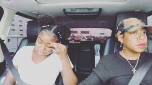 Tichina Arnold Instagram - A #Repost for all you parents out there who work hard at raising your kids. Learn to laugh while making great memories with them because God knows they are a TRIP. Hang in there. 
#DingDong! 😂 #TICHINAandALIJAH #SchoolMorningPlaylist @alijahkai #DoingTooMuch