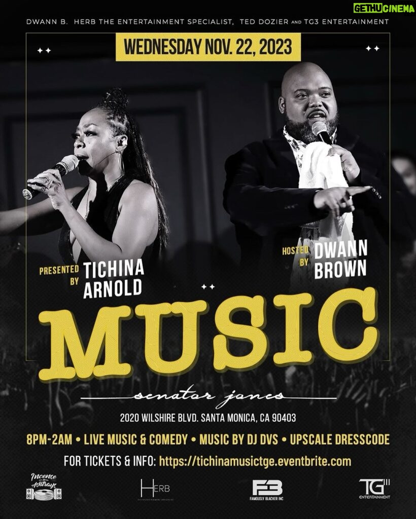 Tichina Arnold Instagram - It’s time again. For tickets, see link in my Bio.