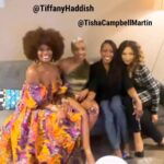 Tichina Arnold Instagram - Much respect to visionary @iamstevejones and @HollywoodConfidential for taking the time to honor our Thespian Queen of the Arts @marlagibbs4real - She has represented Black Women in this business of show with Beauty, Style, Grace and HUMOR. I am always honored to be in her presence. May God continue to bless her with all the accolades she has earned and deserves. WE HONOR YOU @marlagibbs4real - KEEP GOING QUEEN. We got you.