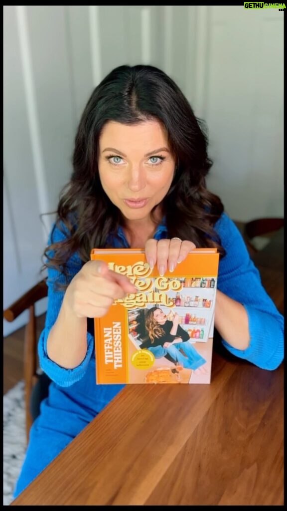 Tiffani Thiessen Instagram - We’re a month away from the official release of #HereWeGoAgain so had an idea… I wanted to start a new exclusive page for all my friends who have already pre-ordered. If you haven’t yet, it’s not too late…pre-order Here We Go Again this week, because you’ll then get access to my new page where I’ll be posting fun EXCLUSIVE content, BTS, a giveaway, IG lives, and more… just for you guys. And the best part- You’ll also get an advanced digital copy of my cookbook, so we can start cooking stat! What do ya think? ❤️ Link to join in my bio