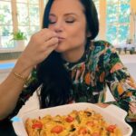 Tiffani Thiessen Instagram - Cheddar & Sage Bread Pudding-the perfect dish to beat the winter blues. Promise. Recipe in Here We Go Again.