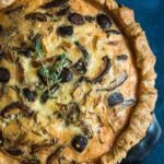 Tiffani Thiessen Instagram - Fungi on the brain 🍄 This yummy Wild Mushroom Quiche is one I crave a lot in the Fall #recipe on the #blog #linkinbio