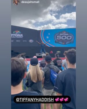 Tiffany Haddish Instagram - I had so much fun today @nascar I met a lot of Good people and had a lot of Laughs. Thank you #Nascar for inviting me to be the honorary starter.  Hair by : @hair4kicks  Make-up by : @therealjaleah_