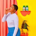 Tiffany Haddish Instagram - I’ve become a pro at multitasking, so I need a vitamin that can do the same. These new vitafusion 2-in-1 multivitamins come with a fusion of immune support or beauty support for healthier hair, skin and nails. #ad #vitafusionpartner #vitafusionmulti Los Angeles, California