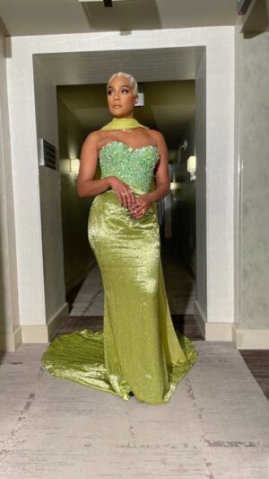 Tiffany Haddish Instagram - Felt like a dream in CUSTOM @dolcegabbana ✅