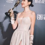 Tiffany Hsu Instagram – 謝謝金鐘58、謝謝評審
如夢似幻美好的夜晚
所有在我身旁支持的朋友
還有我最愛的家人
因為有你們
所以 我覺得我很幸福
因為有你們
每天睜開眼睛
無論還有多少辛苦
覺得都能戰鬥下去
謝謝《她和她的她》劇組工作夥伴們
因為你們 
我才有機會站上台表達感謝
如芬姐、華文創、八大、四方四隅、製作人Sam,雅婷、郁芳姐、導演卓立、Netflix（謝謝你們對我的信任）
 每一封訊息的祝福和恭喜
都在心裡烙下溫暖的痕跡
謝謝支持我的每一部戲每一個角色的你們
謝謝堅持不懈的自己
我是一個頑固的人
會繼續嘗試各種可能性
努力持續往前進
謝謝 我美麗的團隊 你們辛苦了🌟
@lynfang0408 
@backstage__makeup 
@chuan518 
@zestylingstudio 
@amyamy27470333
@BOBJIAN
 ❤️爺爺你知道我愛你❤️

借三立新聞網的照片，謝謝🙏