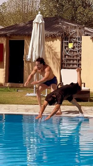Tiger Shroff Instagram - Hisaab barabar bade😂 @akshaykumar