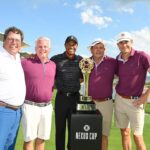 Tiger Woods Instagram - Congrats to the winners of #NEXUSCup! Thank you to NEXUS, all of our guests, the Tour players and caddies who came out to support this year’s event benefitting @tgrfound.