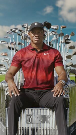 Tiger Woods Instagram - Welcome to the leaderboard! Pre-order your copy of #PGATOUR2K23, dropping October 14!
#MoreGolfMoreGame @pgatour2k
