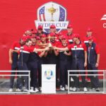 Tiger Woods Instagram - A dominant performance by @rydercupusa! I can’t wait to see and celebrate with all of you! Congrats to all the players, Vice Captains and of course Captain @stevestrickpga.