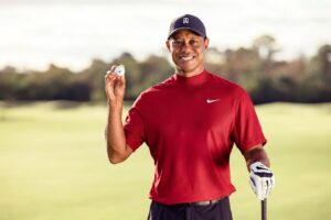 Tiger Woods Instagram - Now when you play a round at @popstroke you can play with a @bridgestonegolf ball like I do. The signature experience includes a souvenir ball. You don’t just keep the memories, now you can keep the ball too!