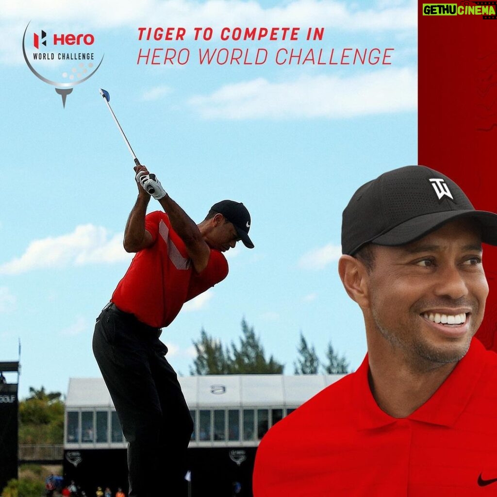 Tiger Woods Instagram - Tournament host Tiger Woods to play in the 2023 #HeroWorldChallenge. He is joined by exemptions Justin Rose and Lucas Glover to round out the field of 20 set to complete at Albany, Bahamas Nov. 30 – Dec. 3