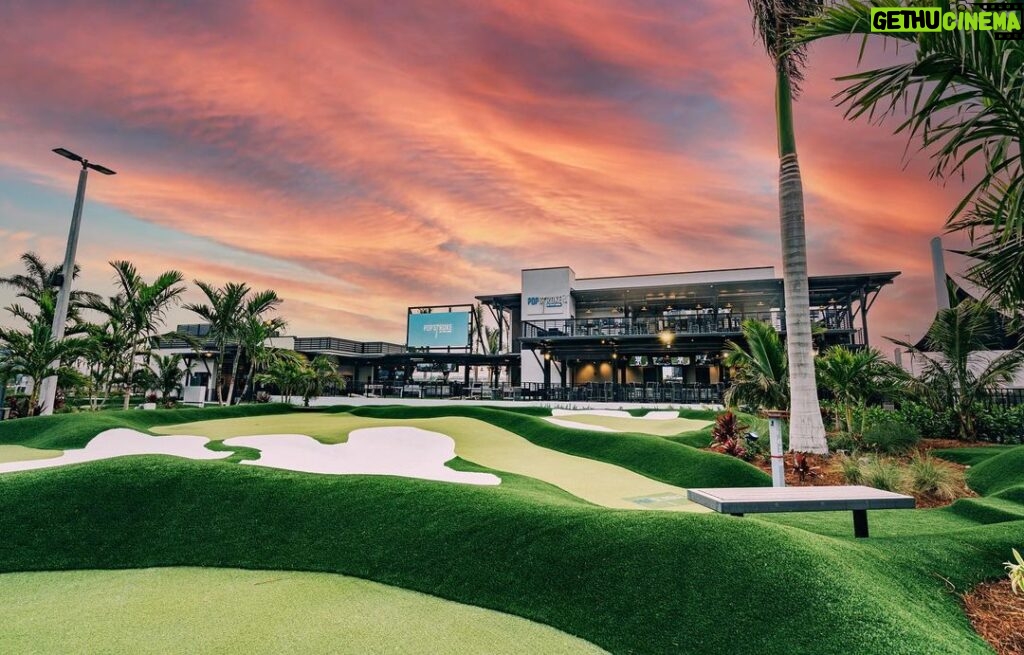 Tiger Woods Instagram - I’m excited to share that the 1st Arizona @popstroke location with an enhanced @taylormadegolf experience will open to the public in Glendale, AZ @westgateaz on Thursday, March 2nd at noon. This location includes two 18-hole putting courses I designed with my @tgr.design team, a full-service restaurant, an event space & rooftop bar, a playground, and an ice cream parlor. Come check us out next week! #glendalearizona