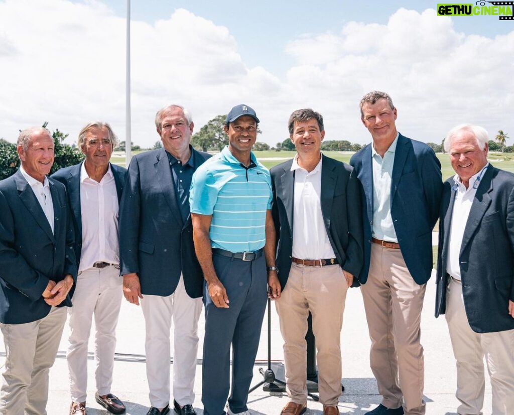 Tiger Woods Instagram - I was excited to hit the first tee shot at The Park, a public golf course for the community of West Palm Beach to enjoy. This course became possible due to many donors that I am honored to be a part of this project with. Opening soon!