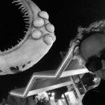 Tim Burton Instagram - the thing has landed The Neon Museum