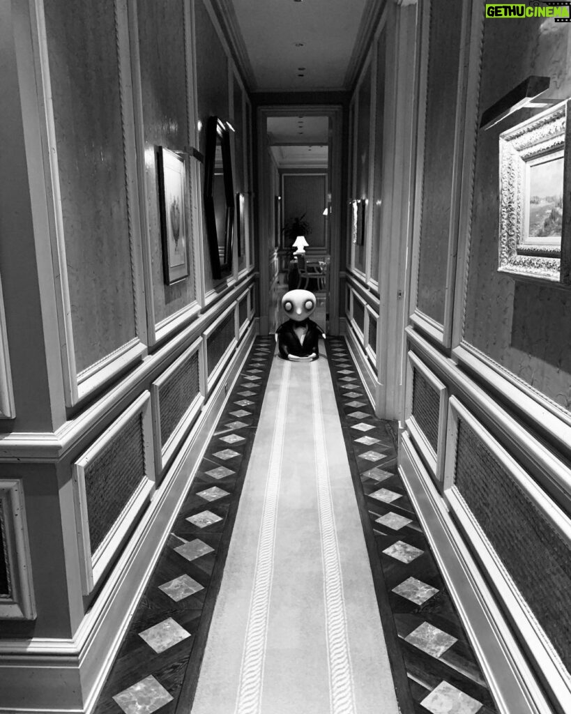 Tim Burton Instagram - Penguin Boy takes Las Vegas The Neon Museum
