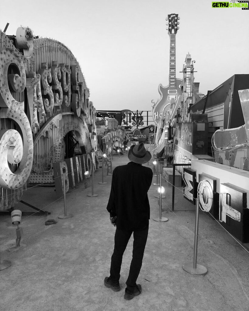 Tim Burton Instagram - @theneonmuseumlasvegas The Neon Museum