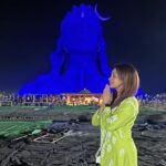 Tina Datta Instagram – On the sacred occasion of Mahashivratri, immerse yourself in the Divine energy that flows from the cosmic dance of Lord Shiva .. May the auspicious vibes of this occasion bring serenity, prosperity, and spiritual awakening in our lives.. Har Har Mahadev .
.
.
#shiva #ShivaGirlForever #LoveForShiva Adiyogi Coimbatore