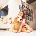 Tina Datta Instagram - Dinn hai Sunday, 🌞🌻⭐️ bahar hai light 💡 iss cutie ka saath ho toh lagta hai sab kuch alright 🤍 my lil sunshine makes my everyday oh so bright! 🦮🐕 . . @brunoranidatta #sundayfunday #sundayvibes #fyp #dogsofinstagram #petlovers #tinadatta
