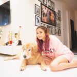 Tina Datta Instagram - Dinn hai Sunday, 🌞🌻⭐️ bahar hai light 💡 iss cutie ka saath ho toh lagta hai sab kuch alright 🤍 my lil sunshine makes my everyday oh so bright! 🦮🐕 . . @brunoranidatta #sundayfunday #sundayvibes #fyp #dogsofinstagram #petlovers #tinadatta