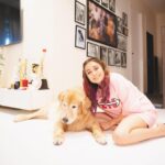 Tina Datta Instagram - Dinn hai Sunday, 🌞🌻⭐️ bahar hai light 💡 iss cutie ka saath ho toh lagta hai sab kuch alright 🤍 my lil sunshine makes my everyday oh so bright! 🦮🐕 . . @brunoranidatta #sundayfunday #sundayvibes #fyp #dogsofinstagram #petlovers #tinadatta