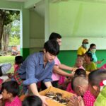 Tinnasit Isarapongporn Instagram - We all appreciate everyone who helped make this possible. This is extremely important to us. We want to speak up for underpriviledged children so they can have the whole happiness, knowledge, and education they deserve. We are pleased. And this is only the beginning!🍀 #unit โรงเรียนบ้านขมิ้นบ่อโคลน