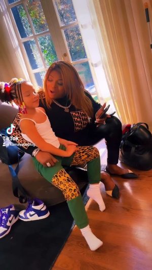 Tiny Harris Instagram - When u see something special in your kids it’s best to groom it, train them early. It’s exactly what my parents did for me! I picked this song for @heiressdharris to learn & before it’s all over she will kill this song. I can’t wait to hear her growth at about 12!!! Thank you @iamreginalove for working with my baby!!! #HeiressDoesItAll #LetMeBeYourAngel
