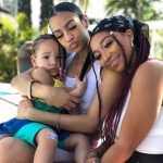 Tiny Harris Instagram - It’s National daughter so u know I had to post my 3 beautiful girls @zonniquejailee @deyjahimani @heiressdharris The Real Reasons…. #Zonnique #Deyjah #Heiress #MyGirls 🩵💛💜