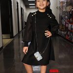 Tiny Harris Instagram - So yesterday my babygirl @heiressdharris performed with her daddy @tip @atlantasymphony Tip asked me the day before could I record Heiress vocals on the song. Well it went something like this! How did she do @badgalriri video of the studio process coming NXT!! Headed back for round 2! Hair: @bkluvsme MUA: @shereeglamdolls Dress: @theivyshowroom @jazzybraidzatl on Heiress hair Styled by: mommy & @captainchan__ 🙏💜ᥫ᭡ Atlanta Symphony Hall