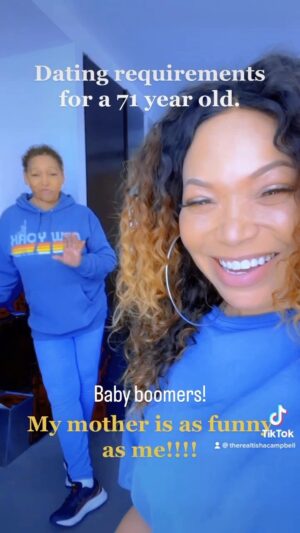 Tisha Campbell Instagram - Baby boomer DATING requirements. 😂