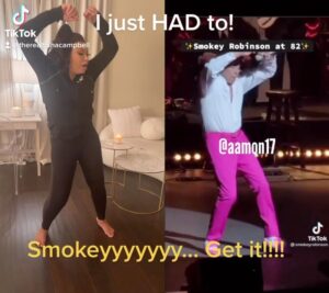 Tisha Campbell Instagram - @smokeyrobinson is in his 80’s y’all! Werk “dat “ography Smoke! ❤️😂❤️