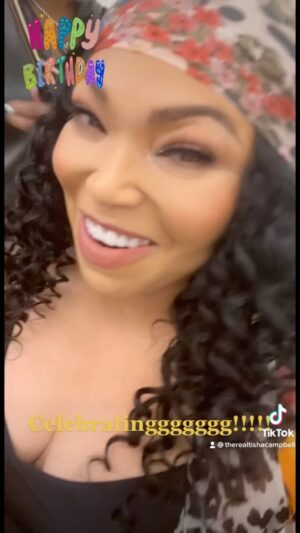 Tisha Campbell Instagram - Thank you to my beautiful sons, friends, family, cast members, crews, well wishers, instafam, and my momma for all the birthday love!