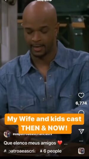 Tisha Campbell Instagram - Oh my… how we’ve grown! Thank you @euapatroaeascriancastv for posting @mywifeandkidstv and @mywifeandkids___  for supporting and to the EVER talented actress @mabelcezar who does my voice in #portuguese for every show I’ve done and prob does a better me than me. Love you #brazil