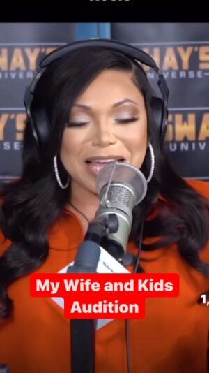 Tisha Campbell Instagram - Yes I literally SNUCK into the audition for #mywifeandkids Please do not follow my damn lead HA! I have to say one of my absolute favorite stops in NYC is when I check in with @swaysuniverse and kick it w/  @realsway and @thehappyhourwhb More of this interview to come!!!!