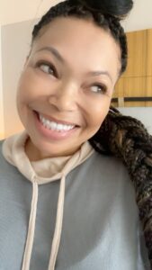 Tisha Campbell Instagram - Getting ready to get ready! @betplus #martinshowreunion #downtownla #damngina