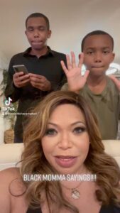 Tisha Campbell Instagram - Black momma and proud of it!!! ❤️❤️❤️ 😂😂😂