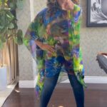 Tisha Campbell Instagram - @luenell I loved seeing you this weekend and thank you thank you thank you for my new pretty flowing blouse from your new line collab with @iamangeladean love uuuuuuuuuuu