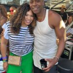 Tisha Campbell Instagram - Amazing weekend during the @robertglasper #bluenotejazzfest hosted by my back-in-day friend and brotha’ @davechappelle always glad when we reconnect to him and @elaineyouknowwho We hung with my lil’sista @msjenfreeman and @dnice couple of the damn year!!! , Also my extvhusband @finessemitchell and his beautiful wife , my fav vocalist and performers @lalahhathaway And @tankandthebangas @theyummybingham and @iamdaniwright also hung with @therealbrandee so fun…such good people! More pics to come