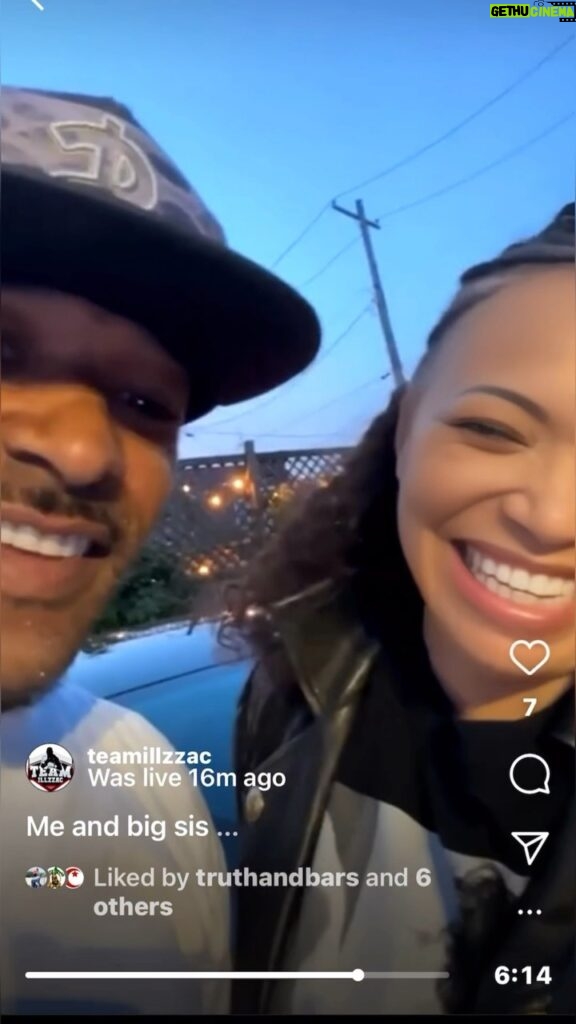 Tisha Campbell Instagram - Ain’t nothin’ like a sibling’s love. I know you have my back FOREVER and I got yours. Love you @teamillzzac and S/O to my friend and co-star of #actyourage @kymwhitley and NO Kym you cannot meet Tai so stop askin’ 😂😂😂😂😂 #brothersandsister #thuglove #proudsister #funnyvideos