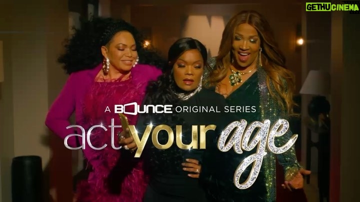 Tisha Campbell Instagram - It’s time for another episode of #actyourage TONIGHT only on.@BounceTV Let’s gooooo!!!!