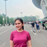 Tissa Biani Azzahra Instagram - Mengawali pagi hari. Selamat hari minggu 🏃‍♀️🩷 Gelora Bung Karno (GBK)