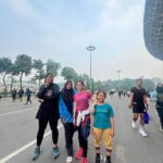 Tissa Biani Azzahra Instagram - Mengawali pagi hari. Selamat hari minggu 🏃‍♀️🩷 Gelora Bung Karno (GBK)