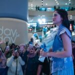 Tissa Biani Azzahra Instagram - Arek Arek Suroboyo!!! Thank u for having me @imploracosmetics 💜 makeup by my self hair do @hairdobyclarissa styled @reirr photo by @wilsonfotograf Tunjungan Plaza Surabaya